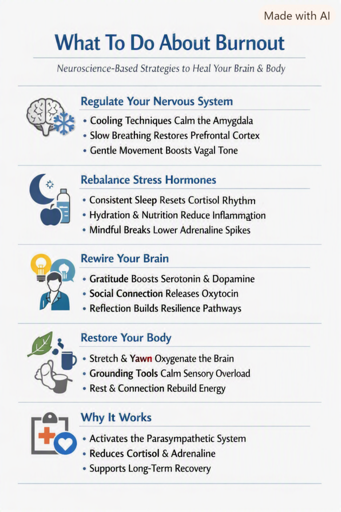 How to recover from Burnout